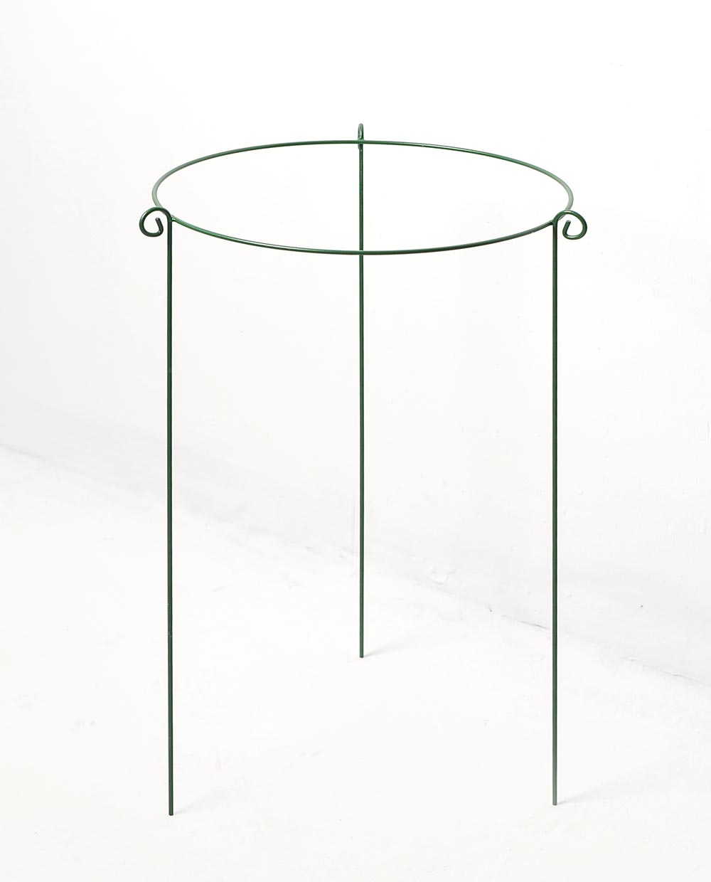 Circular support large green skandi design